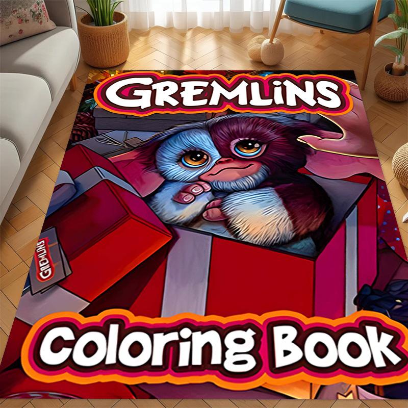 Whimsical Gremlins Adventure carpet printing floor mats Room Fashion Bathroom mat