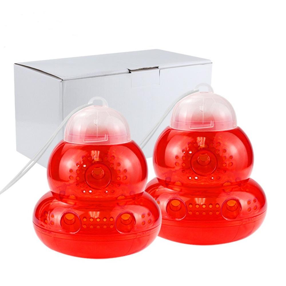 New Outdoor Hanging Bee Traps Catcher Reusable Non-Toxic Wasp Trap Pest Control Farm Yard Supplies Insect Catcher