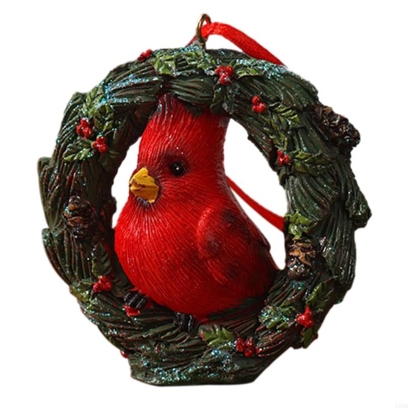 Christmas Pendant Resin Small Animals Hanging Ornaments Elk Mouse
