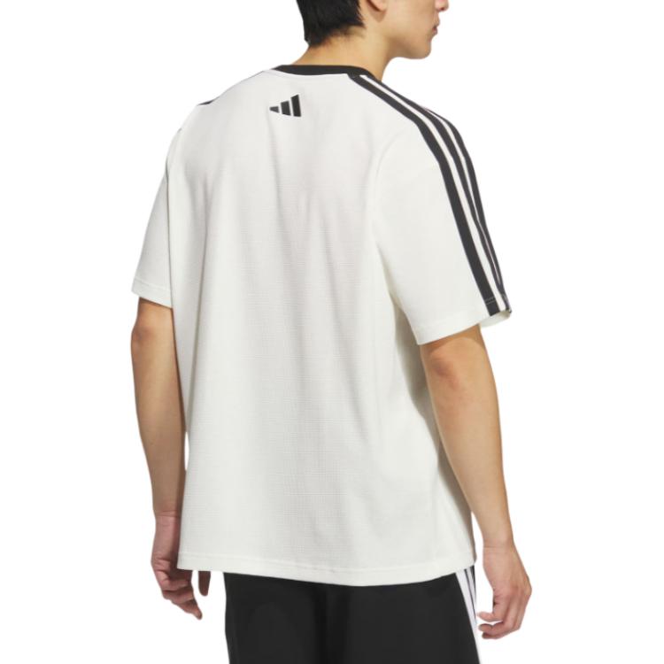 adidas SS25 Comfortable Casual Loose Short Sleeve T-Shirt Men Tops KF2472