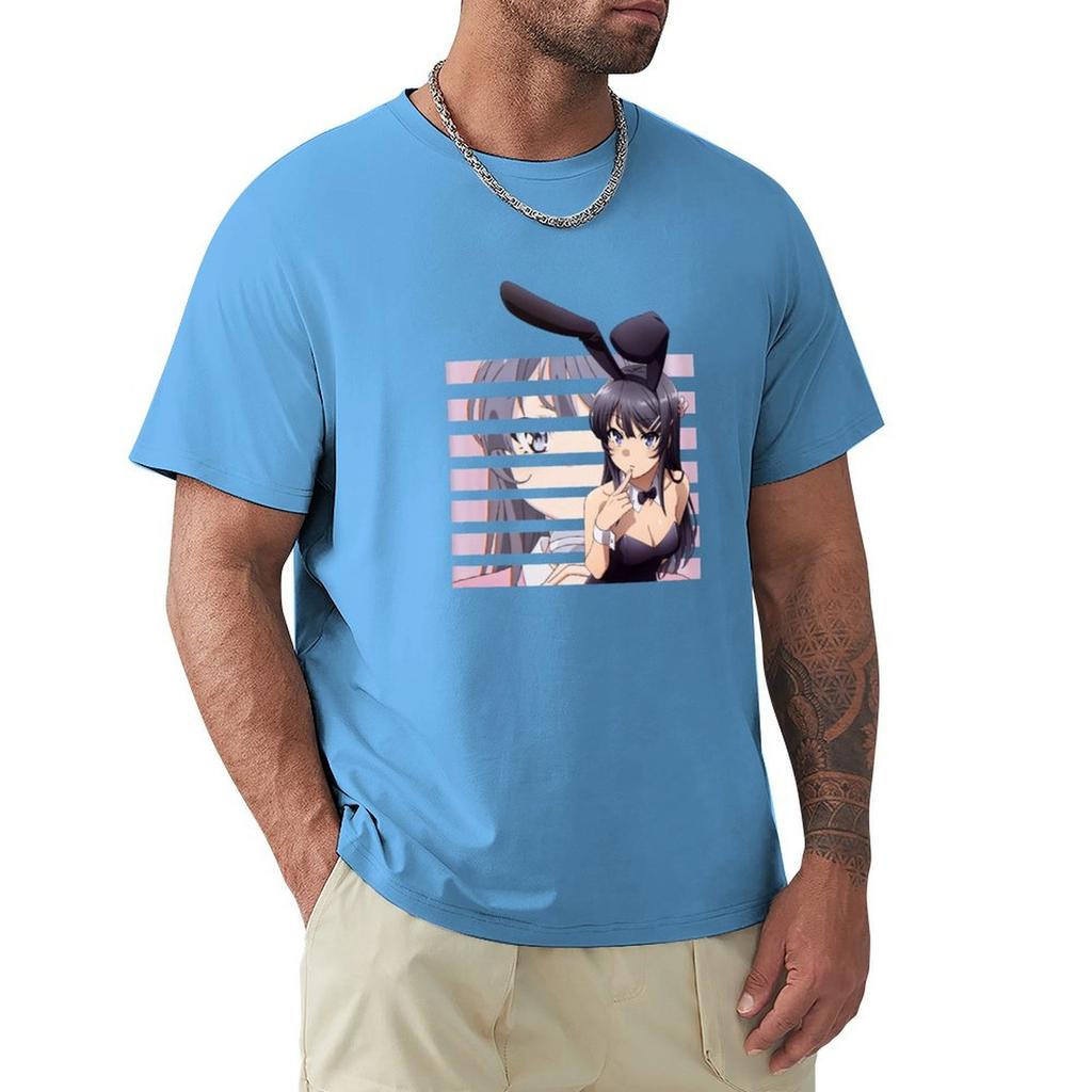 Mai Sakurajima lewd T-Shirt shirts graphic tees blue archive shirts graphic customs design your own black t-shirts for men