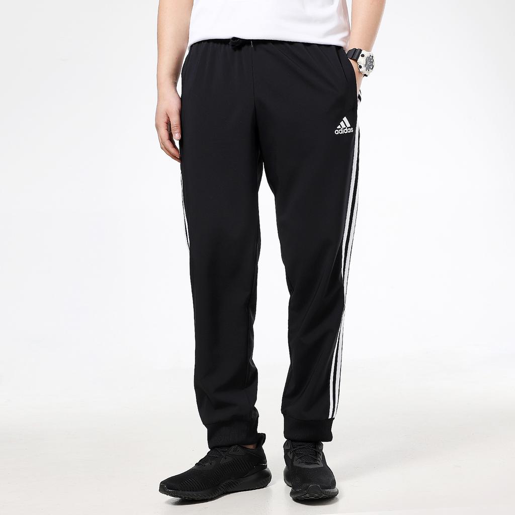 New Adidas Knitted Sports Pants Men's Black GK8980