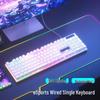 Wired Keyboard & Mouse Set: Silent E-sports Gaming & Typing