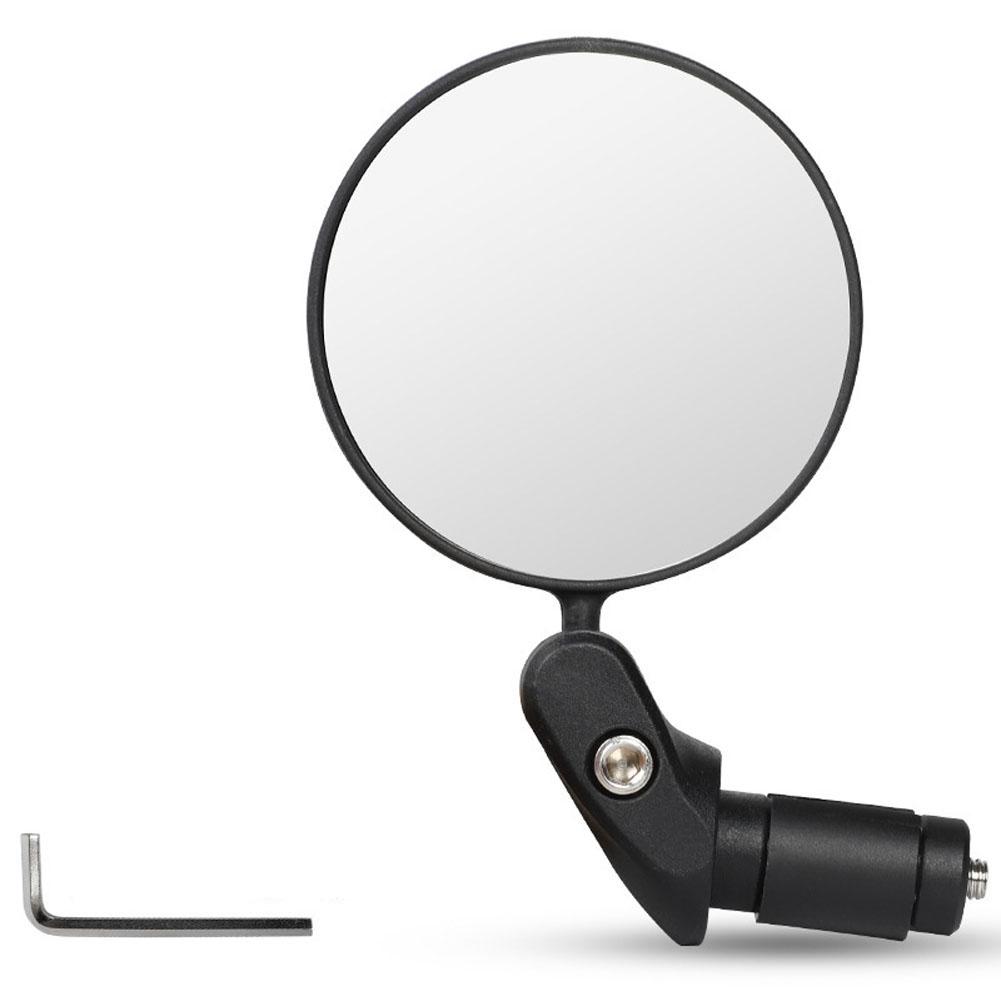 Rearview Mirror Foldable Universal Convex Mirror for Mountain Road Bike black #1