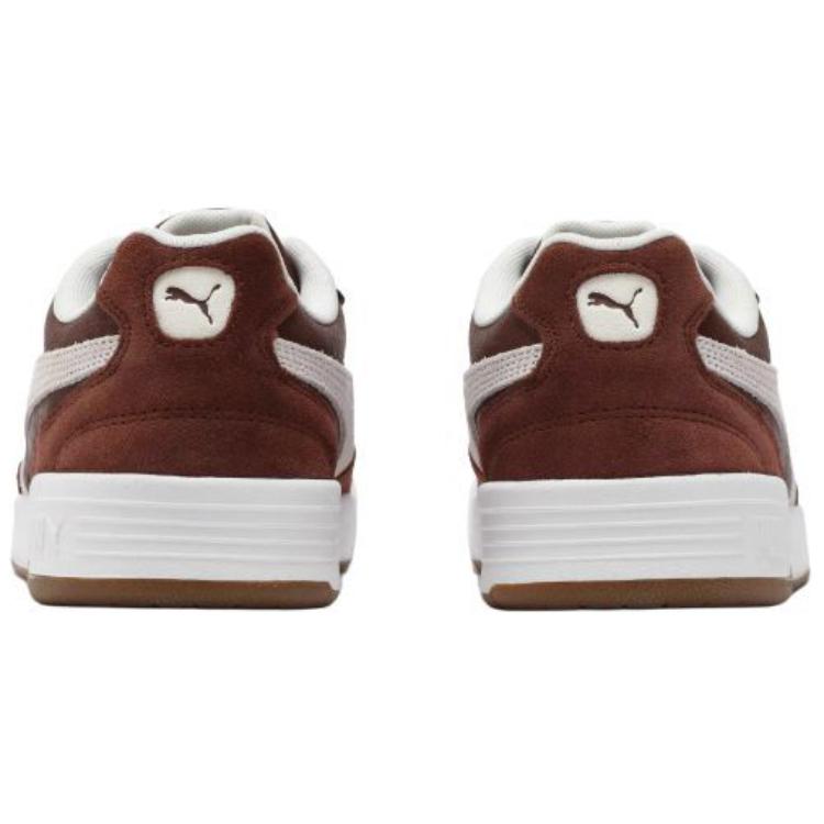 Puma C-Skate Comfortable Versatile Low-Top Skate Shoes Men Sneakers Brown White 403145-03