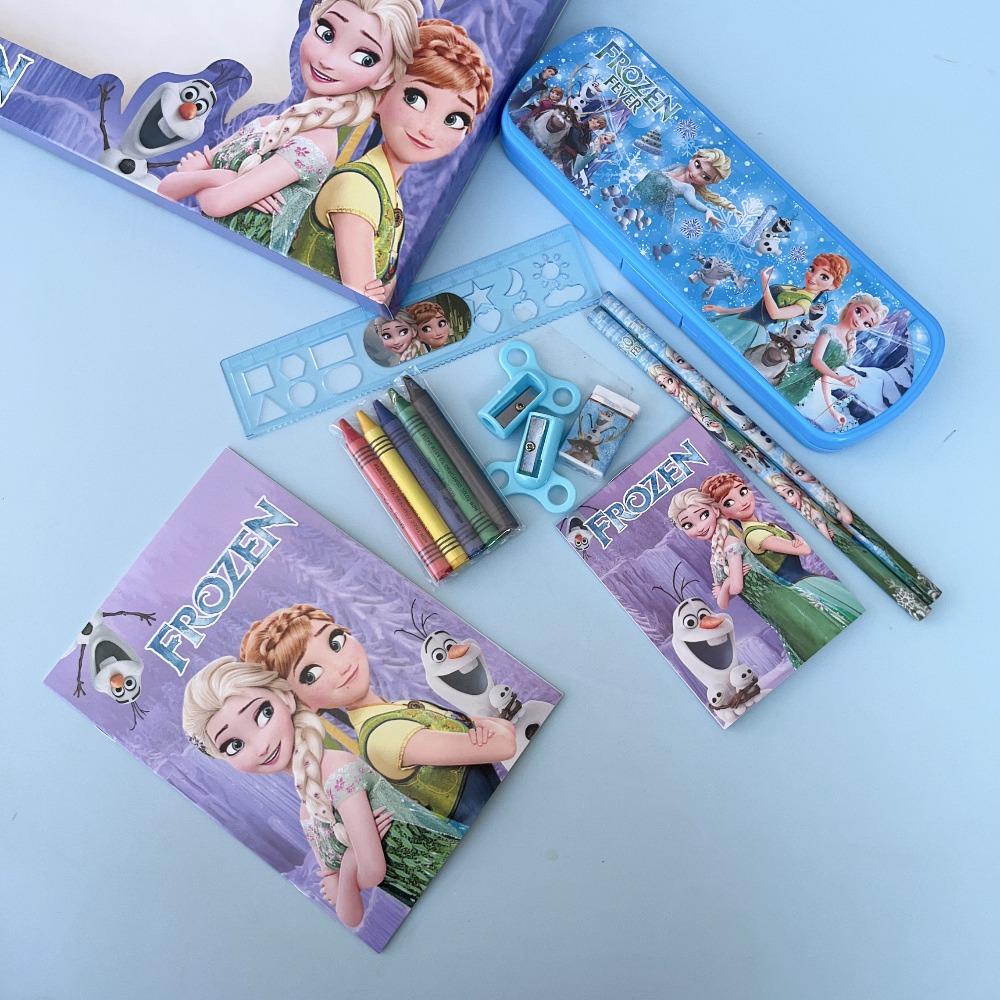 Disney Stationery Set Series Stationery Set Includes Pencil Case, Pencil, Ruler and Eraser. School Prizes, Inspirational Gifts for Students