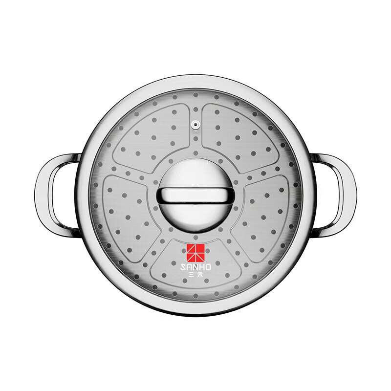 Sanhe 24cm Pure Titanium Coating-Free Multi-Cooker