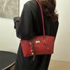 Pu Tote Bag For Women With Stitching Design And Inner Phone Pocket For Daily Use