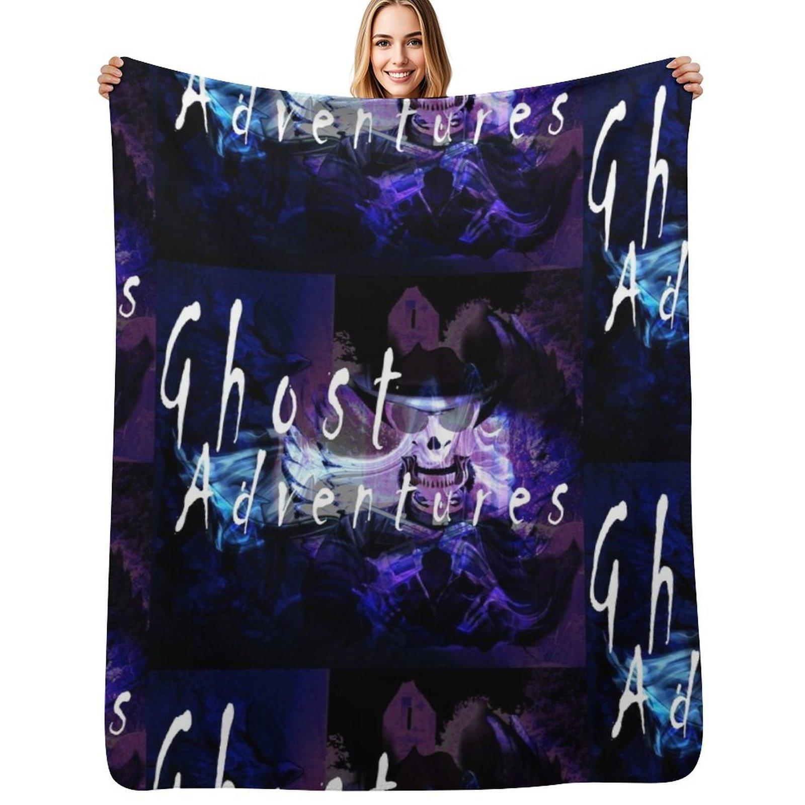 

Ghost Adventure Throw Blanket Wrinkle Resistant Lightweight Blanket 102x76cm(40x30in)