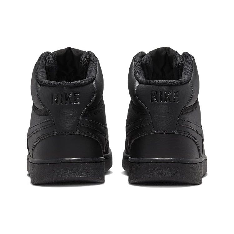Nike Court Vision Mid Next Nature Triple Black Men Sneakers DN3577-003