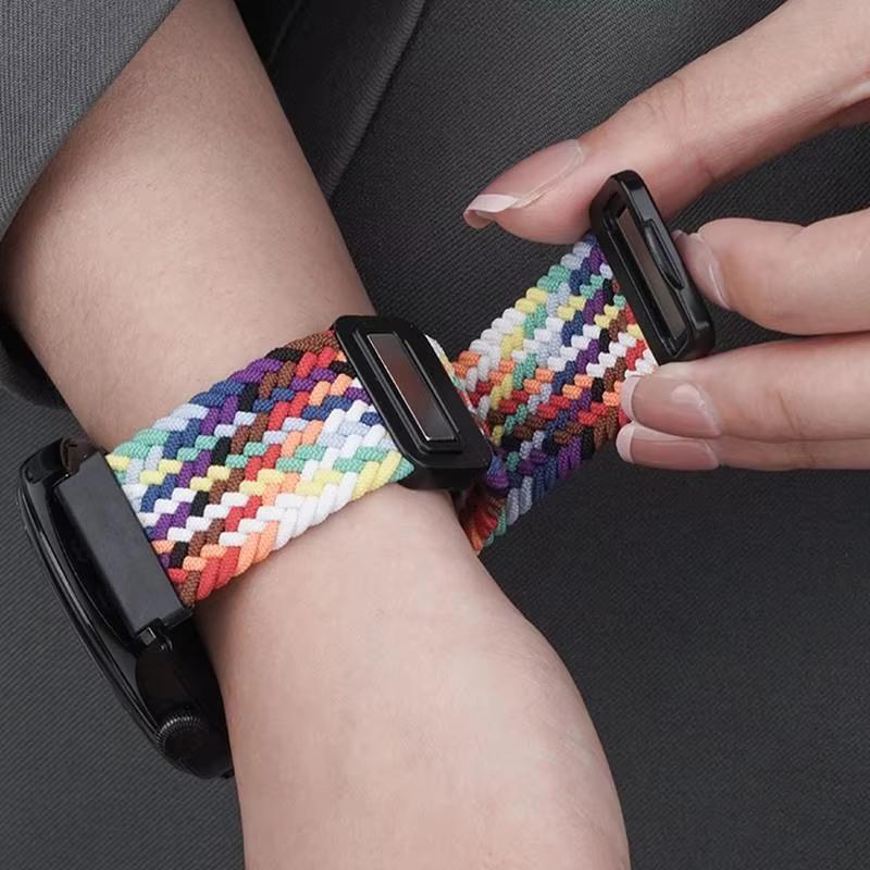 Magnetic Band For Redmi Watch 6 5 4 Strap Sport nylon Adjustable Replacement Braided bracelet correa Xiaomi Mi Band 8 Pro/9 Pro