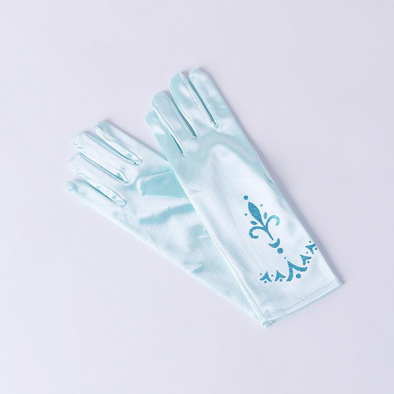Elsa Princess Accessory Set: Crown, Wand, Gloves, Braids, Necklace, Bracelet, Earrings