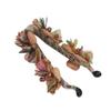 Retro Style Banana Clip Anti-Slip Flower Hairpin Fashion Hair Clip  For Women