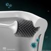 Silicone Toilet Brush Cleaner Brush Wall Floor Bathtubs And Accessories Cleaning Tools Cleanliness Bathroom Accessories