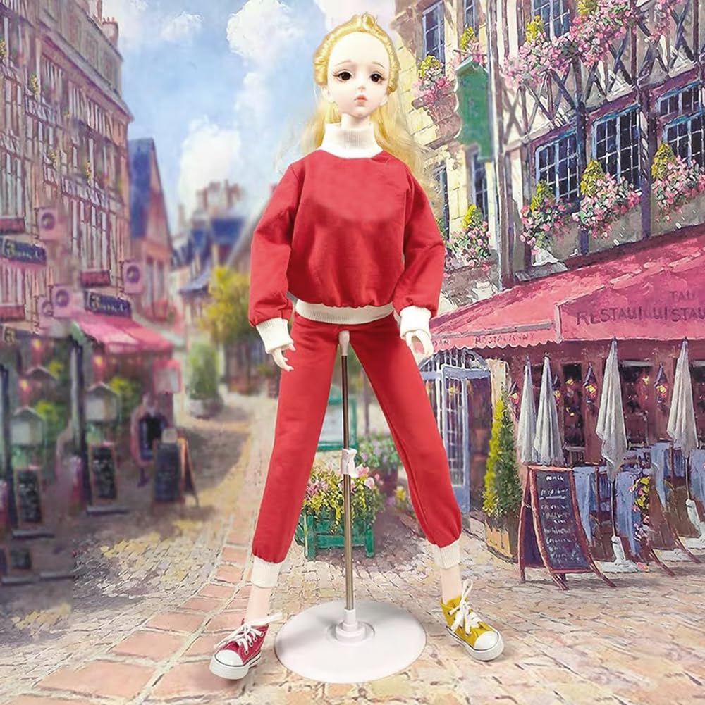 Stainless Steel Doll Stand with for BJD and SD Display Accessories Base, 1/3 Scale, Dolls, Stand,