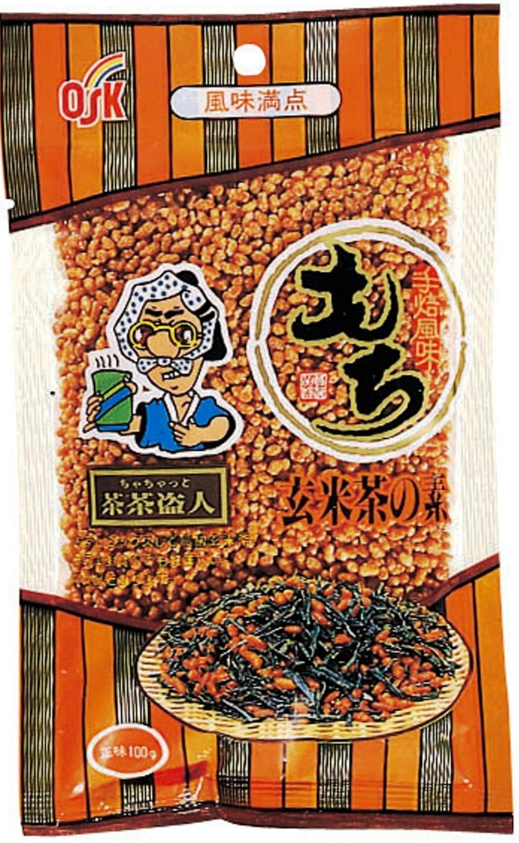 

OSK mochi коричневый рисовый чай основа 100 г x 4 пакетика