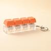 Keycap Four Key Fidget Toy Keychain for Stress Relief Adults Office Comfortable Desktop Gadget