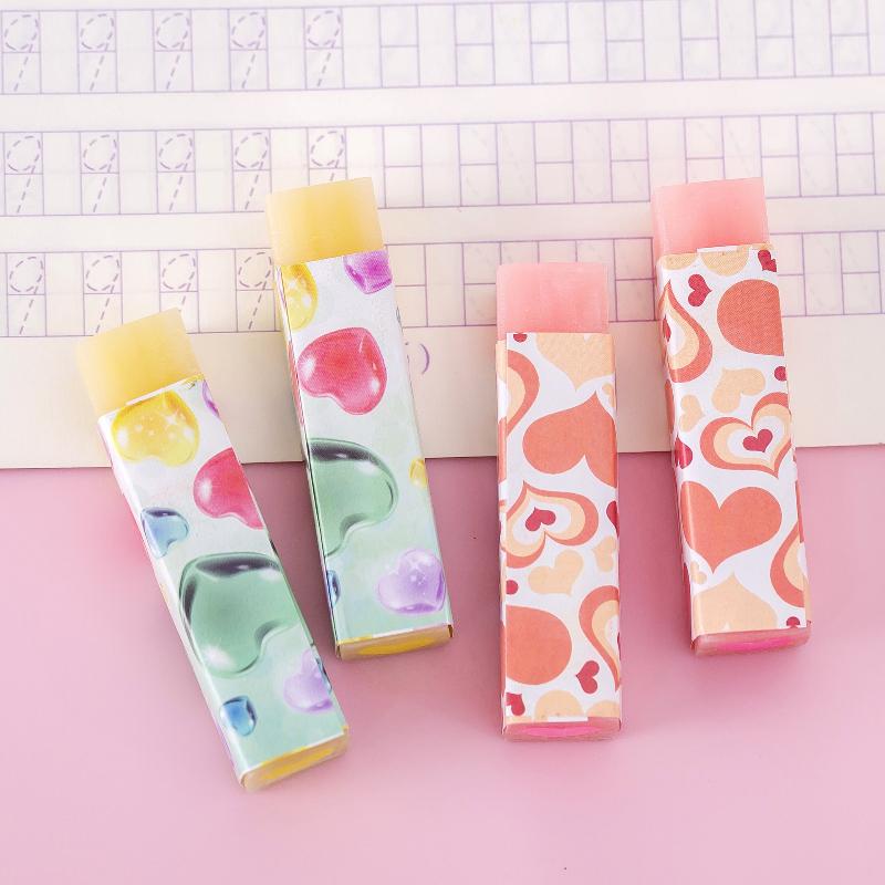 3pcs Cute Kawaii Creative Sport Ball Eraser Rubber Stationery School Supply Novelty Lovely Eraser Korean Stationery