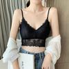 Korean Style Lace Wireless U-Back Camisole Bustier Bra for Women and Students