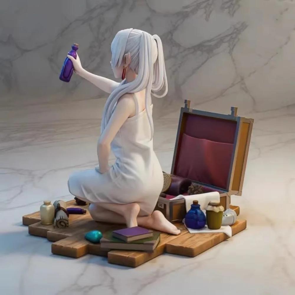 11cm Frieren: Beyond Journey's End Anime Figure Magic Potion Bottle Frieren Action Figure PVC Model Doll Toys Doll Collection