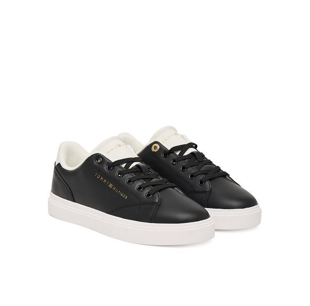 Tommy Hilfiger Th Feminine Cupsole Leather Sneakers