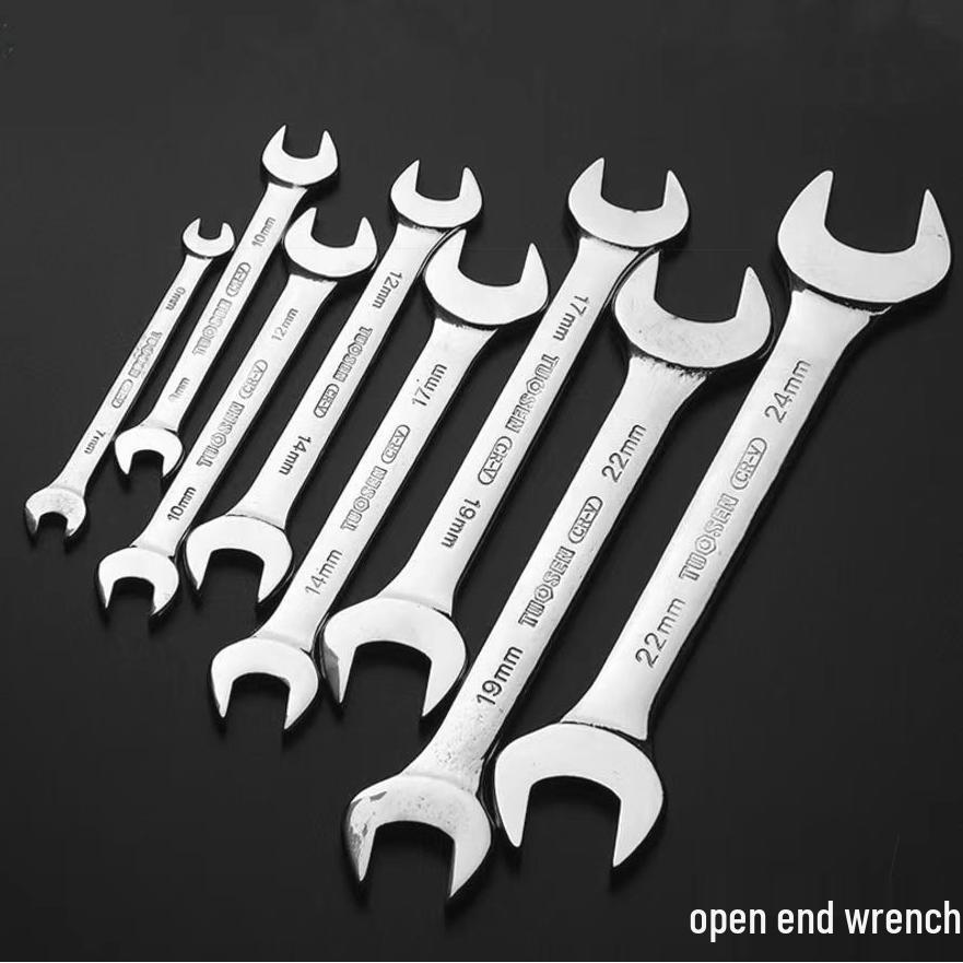 German Imported Double-Head Open-End Wrench for Auto and Electric Vehicle Repair