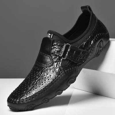 Mode Handgefertigte Leder Herrenschuhe Lässig Marke Herren Slipper Mokassins Mode Atmungsaktiv Slip-on Fahrschuhe Sneakers Übergröße 38-47
