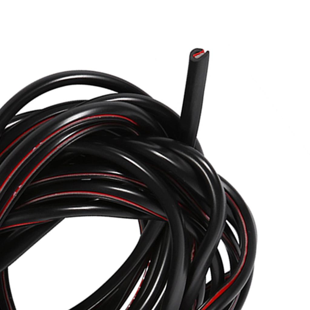 5M Car Door Moulding Rubber Strip Trim Guard    or Cover