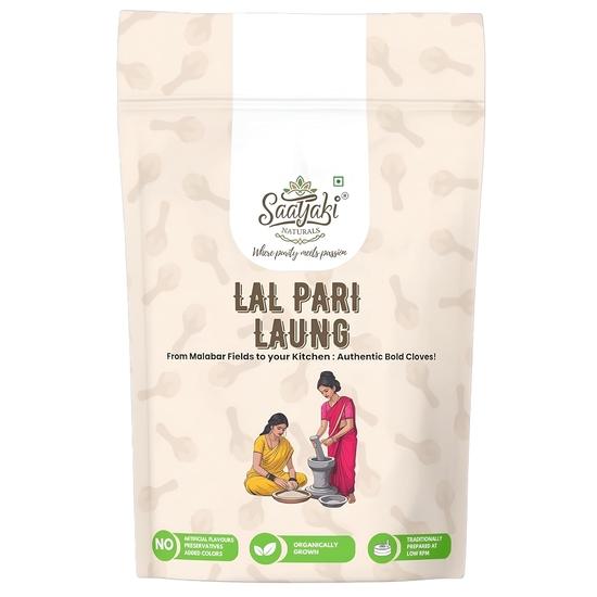 Saatyaki Naturals Органическая гвоздика - 50 г | Чистая и натуральная цельная Lal Pari Laung/Lavang/Lavangam | Индийская Хада Масала, Без ГМО 50GM