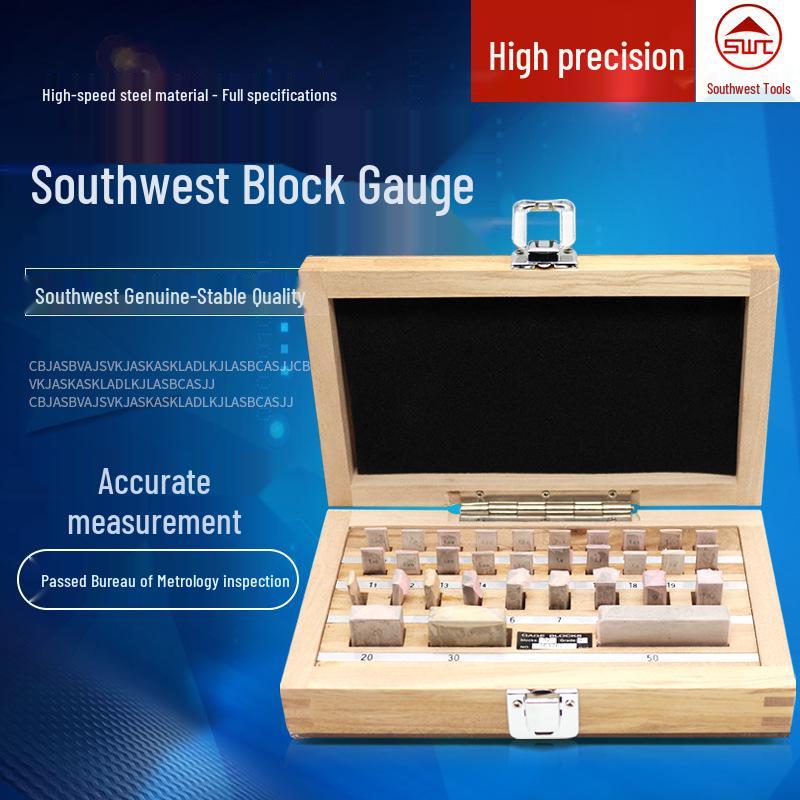 

Високошвидкісні сталеві калібрувальні плитки Southwest Precision 32 pcs Grade 2
