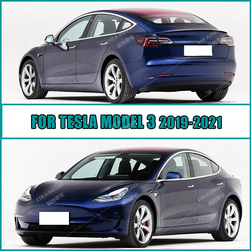 Car Floor Mats For Tesla Model 3 Auto Foot Pads Automobile Carpet Cover interior accessories