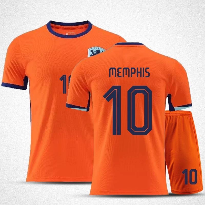 2024 Netherlands Home Jersey Orange #10 22
