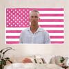 R-Rafe Cameron Outer Banks Pink American Flag Tapestry, Aesthetic Wall Hanging, Room Decor For Obx Fans
