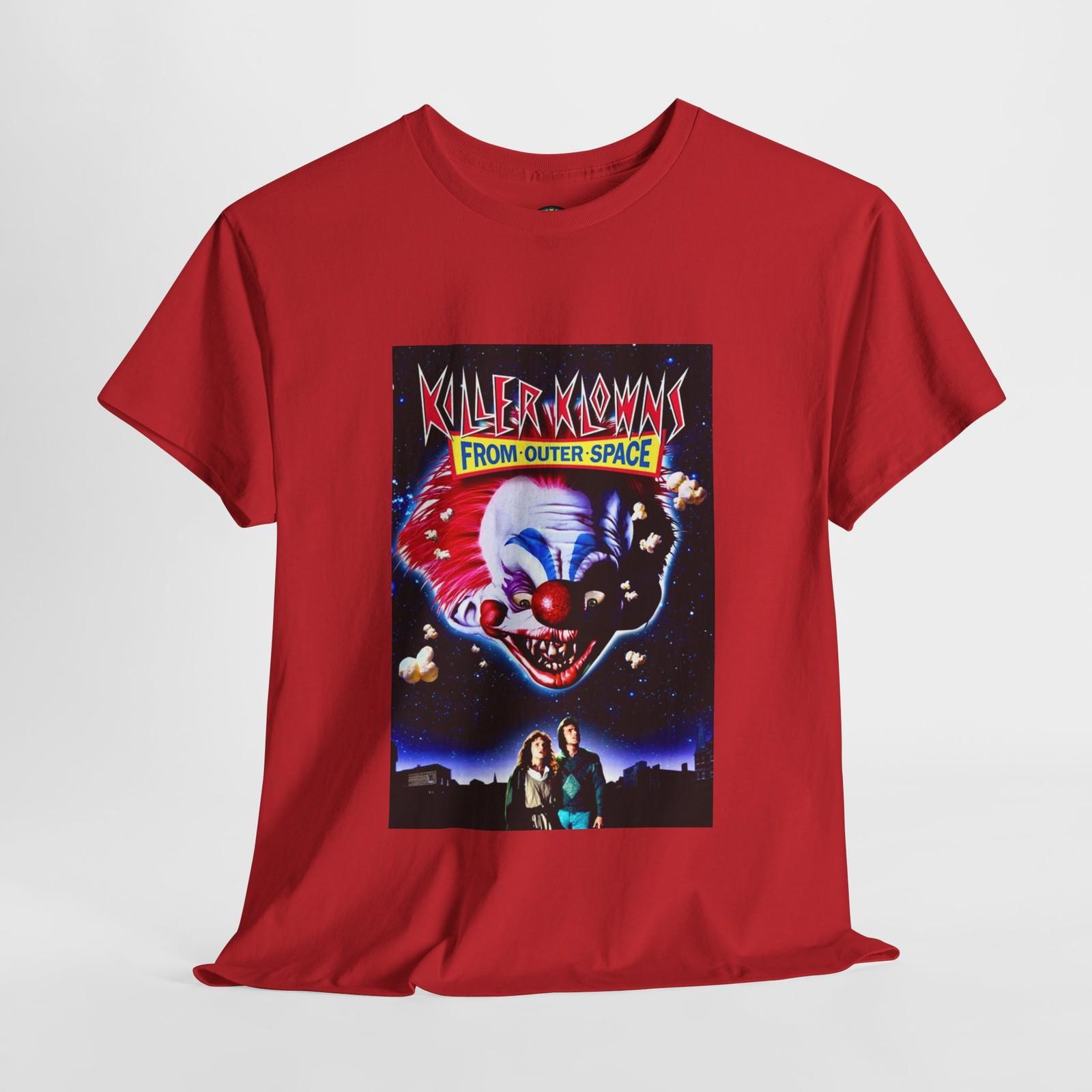Killer Klowns from Outer Space T-Shirt 80s Horror Movie Poster Graphic XXXL