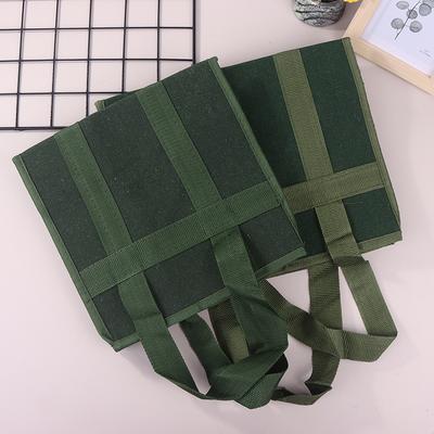 Simple Canvas Tool Bag Pouch High Strength Tool Storage Organizer For Electrician Waterproof Tools Garden Moving Home Storage