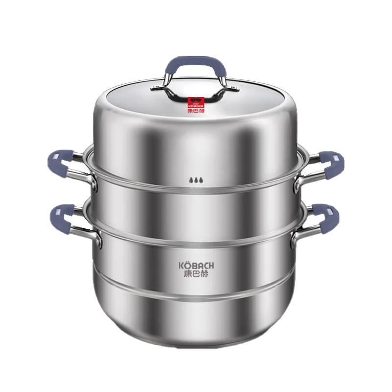KOBACH 3-Layer 304 Stainless Steel Steamer Pot