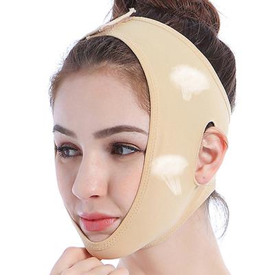 Elástico rosto emagrecimento bandagem v linha rosto shaper mulheres queixo bochecha levantar cinto massageador facial cinta rosto ferramentas de cuidados com a pele beleza