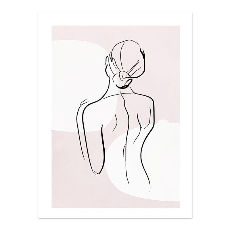 Naturlandschaft Landschaft Wandkunst Leinwand Poster und Druck Malerei Blume Gras Sonnenschein Nebel Bild Home Decorfor Wohnzimmer