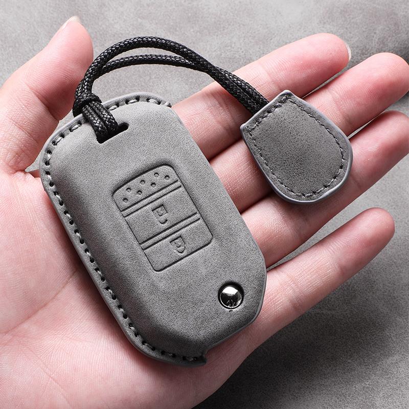 For Honda Accord Civic City Fit HR-V XR-V Folding Flip 2/3 Buttons Car Remote Key Case Cover Protection Shell Keychain Accessori