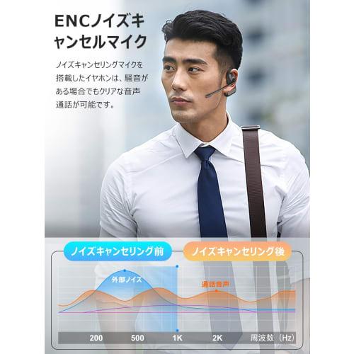 Earaku Bluetooth Headset [2025 Industry-leading Masterpiece with Mic, Detachable Open-Ear Headset] with MicCuff, Dual-Use Call Earphones, OWS Earbuds,