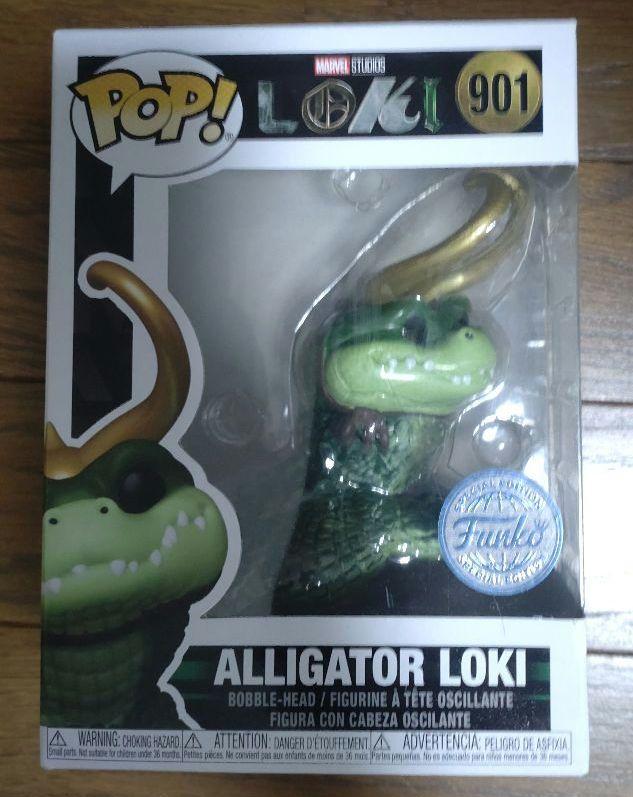 

[USED] FUNKO POP! Loki Alligator Loki Crocodile Marvel