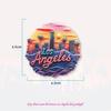3d Retro Ins Style World Scenery Resin Refrigerator Magnet Los Angeles Sunset Japan Mount Fuji Travel Souvenir Home Decoration