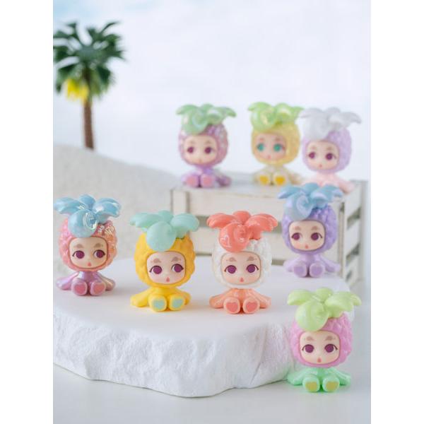 AROMA PRINCESS Боболуо Ананас Мини Коллекционные Фигурки 6 шт. Коробка