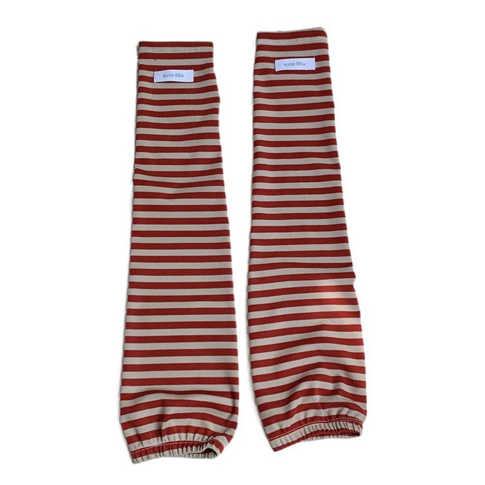 

Elastic Sunscreen Sleeve Arm Protection Summer Cycling Sleeves Cute Striped Ice Sleeves Summer style 3