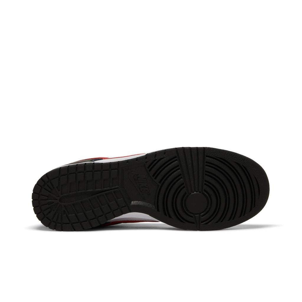 Nike Dunk Low 'Black White Red' (Unisex) Black / University Red / White Skateboard Shoes FB3354 001