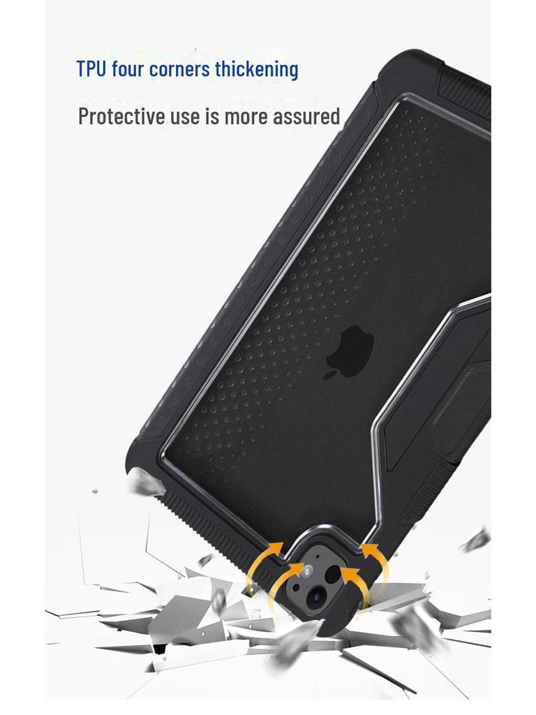 iPad Air 10.9 Tablet Cover with Pen Slot - Protective Leather Case