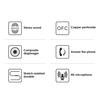 3.5mm Wired In-Ear 4D Stereo HiFi Music Earphone Headset with Mic for Phone PC