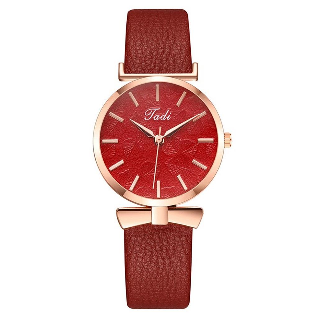 Relógio Feminino de Moda em Couro