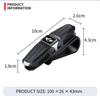 Car Sunglasses Frame Carbon Fiber Bills Glasses Clip For MINI E90 COOPER S JCW R55 R56 R60 R61 F54 F55 F56 F57 F60 One R50 ksgbw33