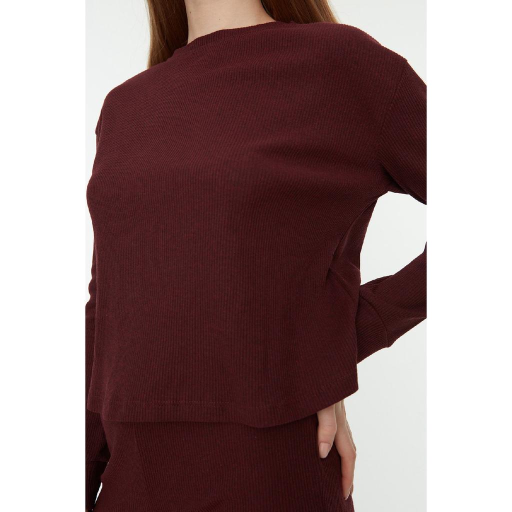 Svart strikket pyjamassett med ledning Thmaw21pt0009